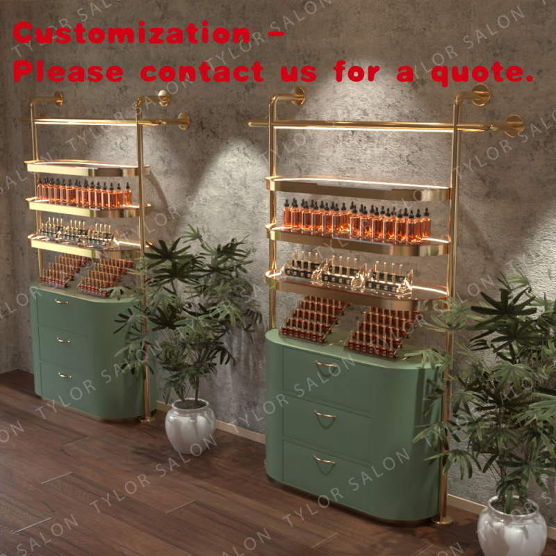 Estante de exhibición de cosmé - Luxury Skincare Shop reseña y precio