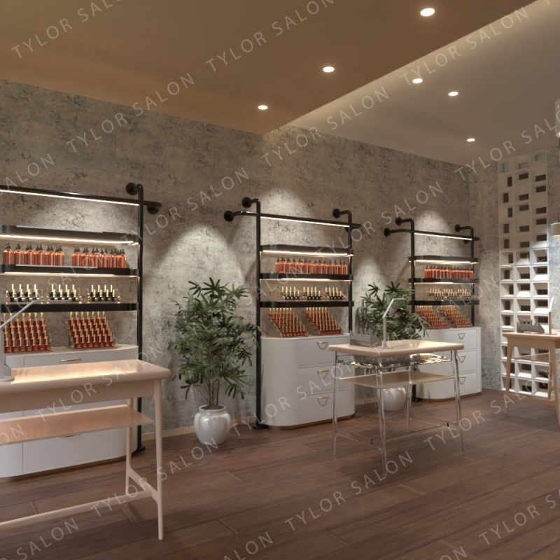 Estante de exhibición de cosmé - Luxury Skincare Shop reseña y precio